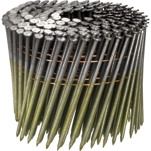 Clous en rouleau plats annelés clair - Ø 3.1 X 90 mm - Boite de 4050 - SENCO - HL29APBF