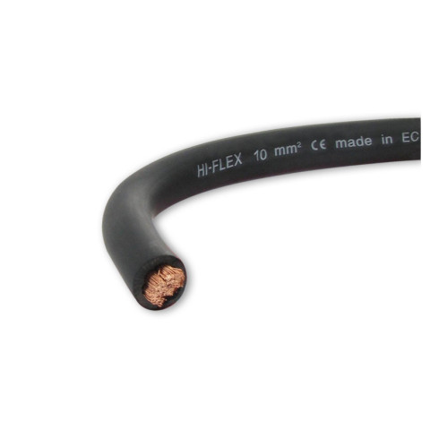 Cable electrique extra souple batterie soudage noir 10 mm ? - choisissezici : 5 metres