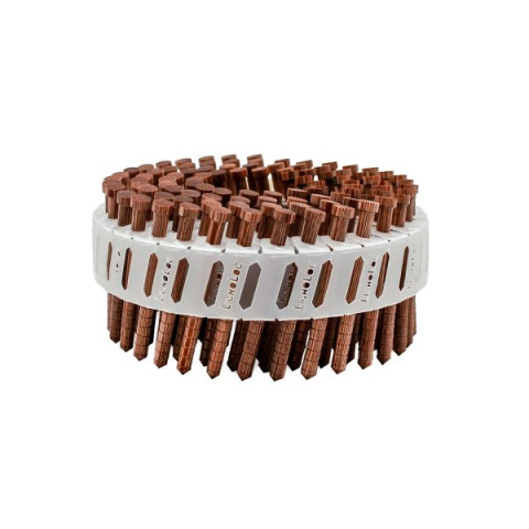 Carton de 1000 pointes LignoLoc T 47 x 58 bois annelé avec tête - 16S4758WT2