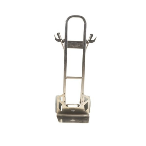 Diable aluminium a tablier sureleve, bavette 450x300mm