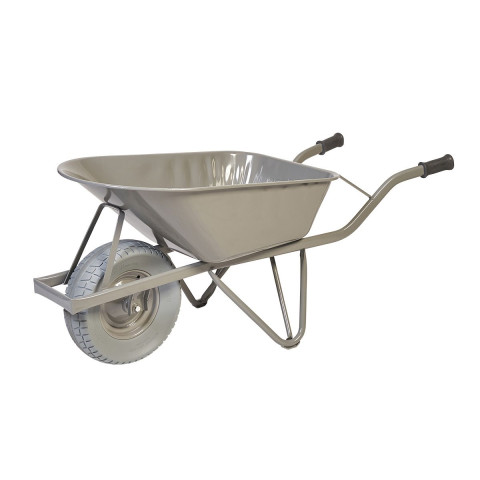 Brouette 80L roue anti-crevaison plus large roue anti-crevaison