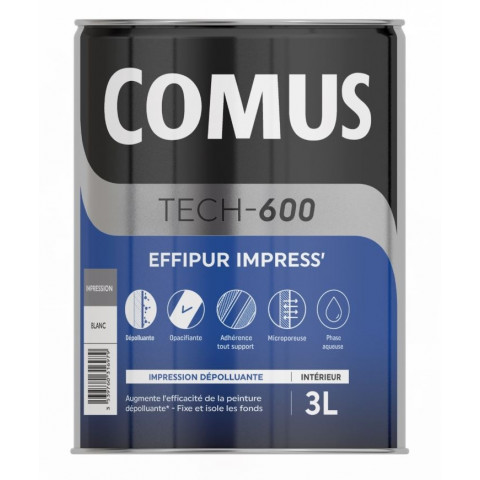 Effipur impress' - Impression polyvalente en phase aqueuse - Comus - Conditionnement au choix