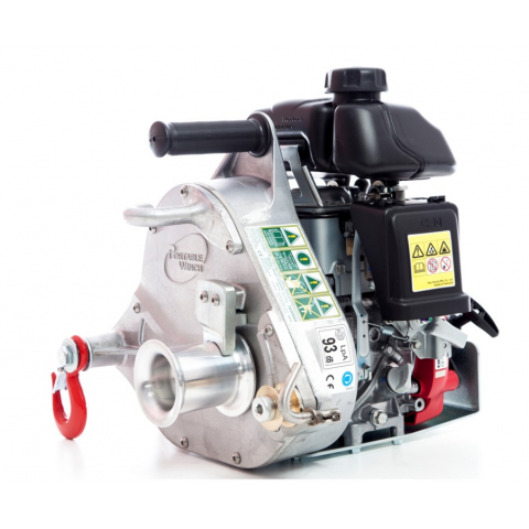 Treuil de tirage portable portable winch avec élingue - pow-pcw5000