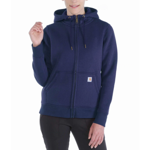 Sweatshirt Femme CARHARTT Clarksburg Zip Bleu Marine T.XS - 102788-412-XS