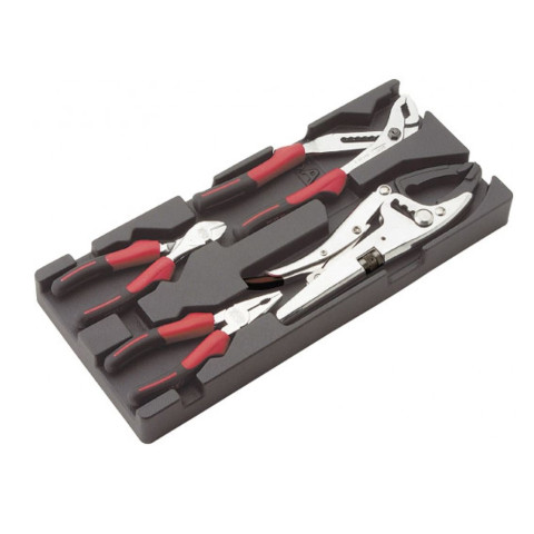 Module abs 1/3 de 4 pinces étau, multiprise, demi-ronde droite, universelle SAM - P18J4M