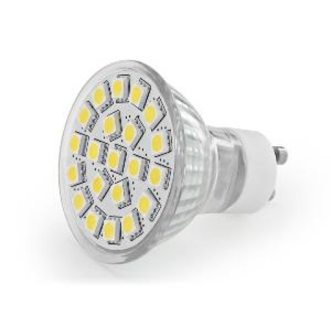 Ampoule led gu10 4,6w - blanc brillant (4200k) - 320 lumens