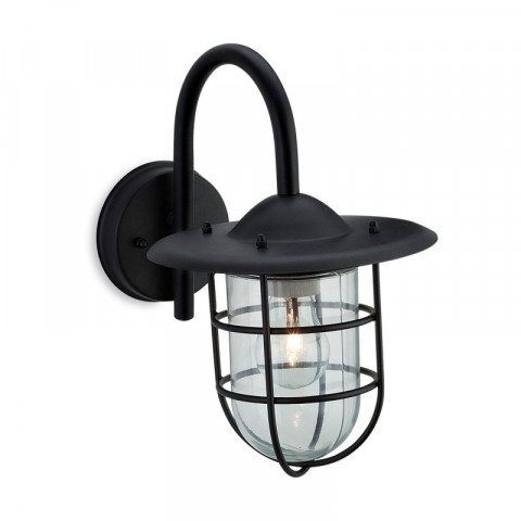 Applique cage, noir