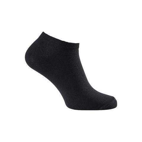 Chaussettes basses en coton pack x5 Noir 21951098 - Pointure au choix