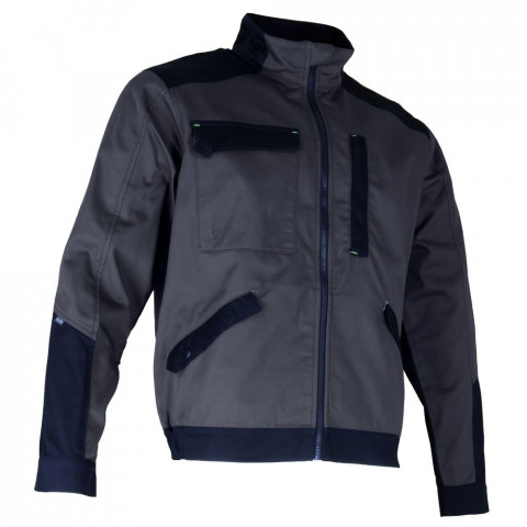Blouson bicolore multipoche lma carbure - Taille au choix