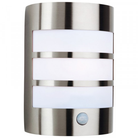 Applique wall lights avec détecteur, acier inoxydable
