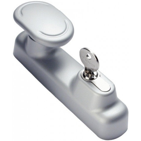 Module extérieur fapim antipanique bouton fixe + cylindre - gris - 8585-g5