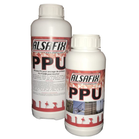Mousse ALSA-PPU pour ancrage poteaux - 237PO385