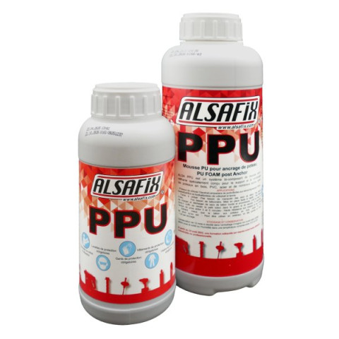 Mousse ALSA-PPU pour ancrage poteaux - 237PO385