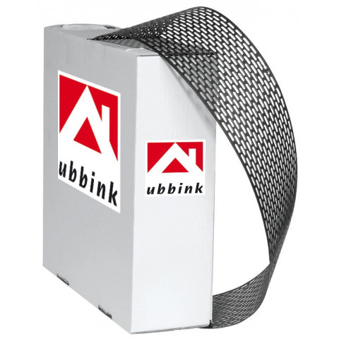 Rouleau de ventilation d'égout 80 mm x 60 m PVC brun