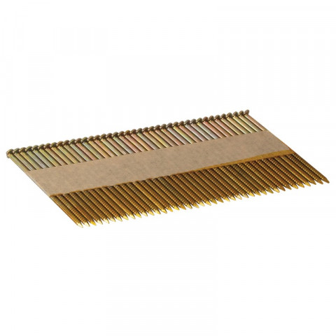 2500 clous annelés galvanisés - 65 x 2,9 mm