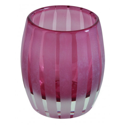 Bougeoir photophore de jardin 11cm - Coloris au choix