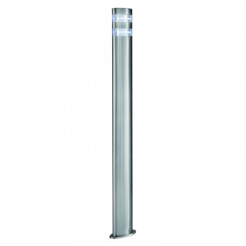 Borne 90 cm led outdoor, en acier inoxydable et polycarbonate