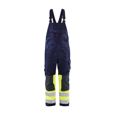 Salopette multinormes Marine/Jaune-Fluo 2607151 - Taille au choix