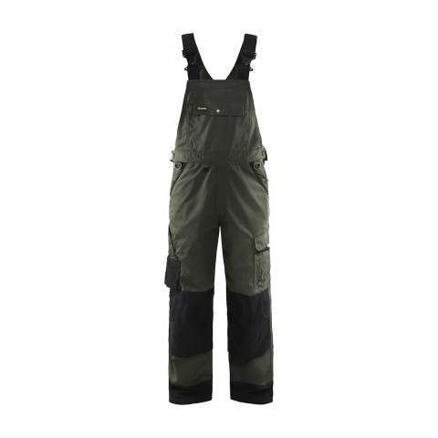 Cotte à bretelles Paysagiste Vert-Armée/Noir 26541835 - Taille au choix