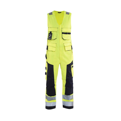 Combinaison sans manches multinormes Jaune-Fluo/Marine 26781514 - Taille au choix