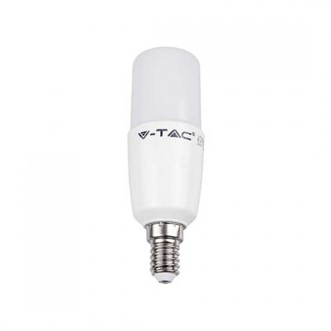 V-tac pro vt-248 ampoule tubulaire 8w chip led samsung smd t37 e14 blanc chaud 3000k - sku 267