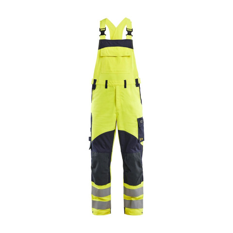 Salopette multinormes inhérent Jaune-Fluo/Marine 28891512 - Taille au choix