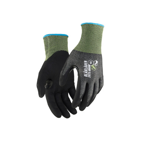 Gants de travail enduits de nitrile résistants à la coupure niveau B 29731470 - Pack de 6 paires - Taille au choix