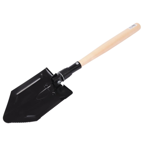 Pelle-pioche pliante - Largeur 14 cm - Manche bois - LEBORGNE - 11102