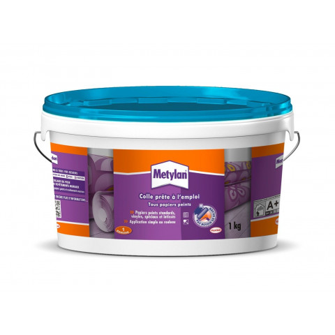 Colle papier peint metylan prêt à l'emploi max 1kg - 2338702