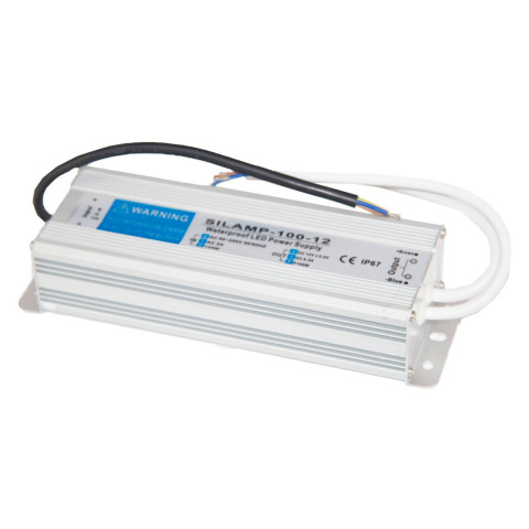 Transformateur ip67 100w / 220v - 12v dc 8.3a