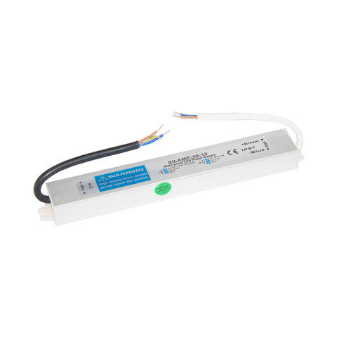 Transformateur ip67 30w / 220v - 12v dc 2.57a