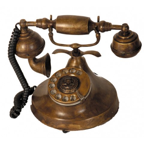 Téléphone vintage décoratif