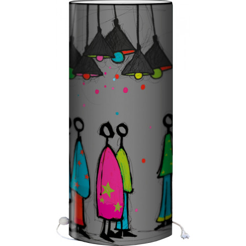 Lampadaire marine b lumières 118cm