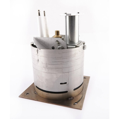 Tête de flamme avec bloc électrodes pour chauffage mizar p 80 - 3300132 - clas equipements