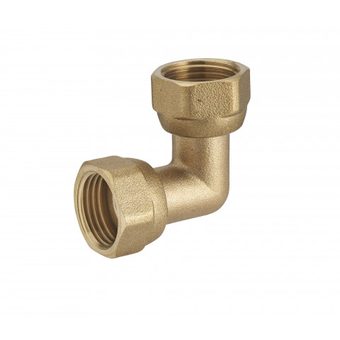 Coude laiton double femelle écrou libre F1/2' (15x21) NOYON & THIEBAULT - 803728