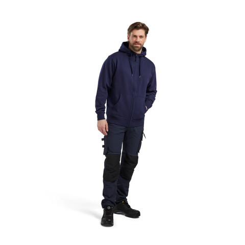 Sweat zippé à capuche 33661048 - Couleur et taille au choix