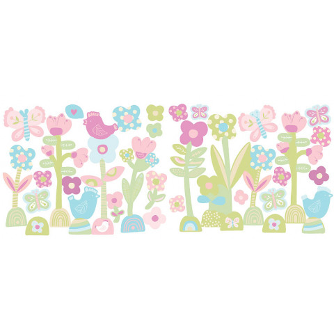 Stickers chambre bébé c'est le printemps