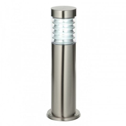 Borne equinox, acier inoxydable et polycarbonate, 50 cm