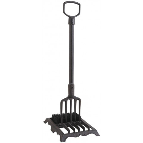 Grille gratte pieds + brosse extérieur