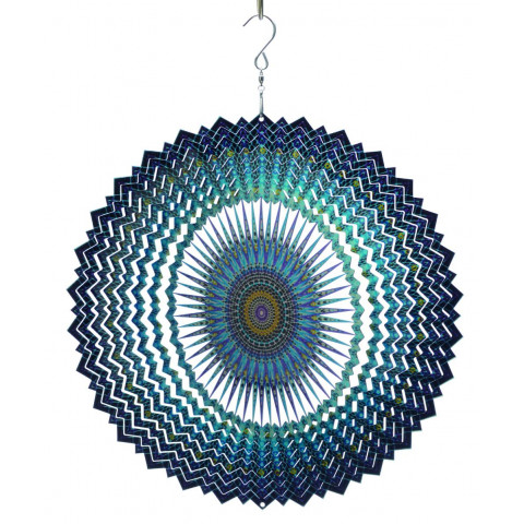 Mobile à vent design mandala space
