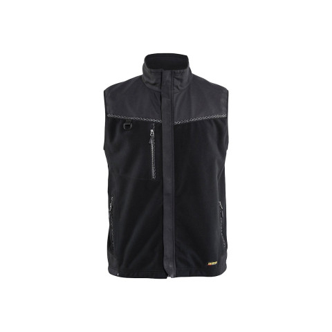 Gilet polaire coupe-vent sans manches Noir 38552524 - Taille au choix