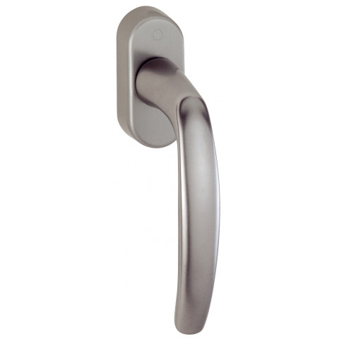 Béquille condamnable à clé blanc carré dépassant 40mm ATLANTA 0530/US952 HOPPE