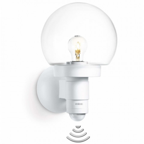 Lampe à capteur d'extérieur l 115 blanc