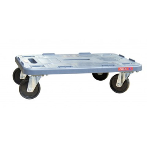 Plateau roulant polypropylène renforcé avec rebords 600 x 400 mm 500 kg - FIMM - 865007660