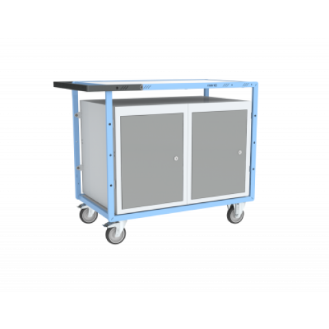 Servante établi équipée 2 blocs porte 250 kg - 880707107