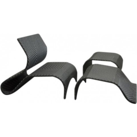 Ensemble design fauteuil + repose pieds + table basse