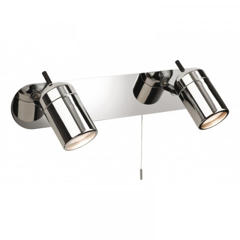 Applique 2 ampoules atlantic, chrome