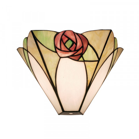 Applique ingram, verre et métal
