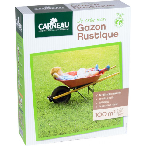 Gazon rustique tous terrains 2,5 kg