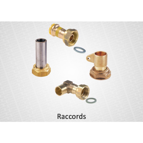 Raccords, bouchons, écrous pour gaz butane et propane - raccord intermédiaire - p28